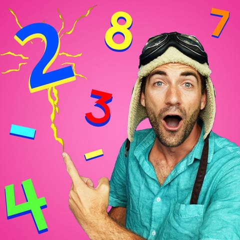 Cover of Math Whiz (Subtraction Version) by Danny Go!