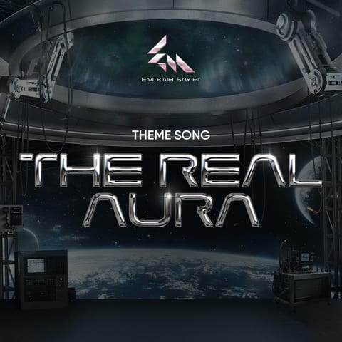 Cover of THE REAL AURA by EM XINH "SAY HI"