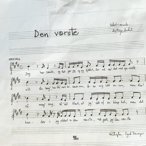 Cover of Den Værste by Artigeardit