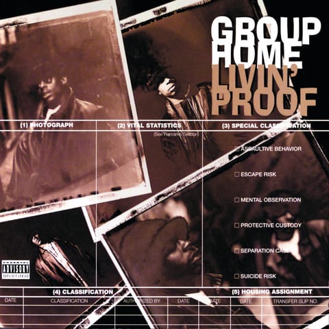 Cover of Livin' Proof by Group Home