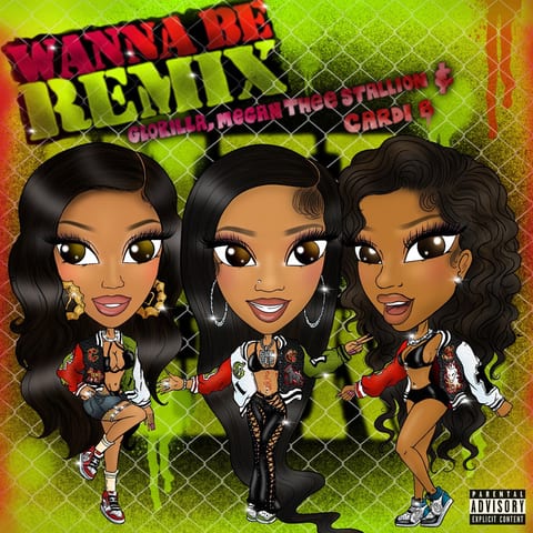 Cover of Wanna Be (Remix) by GloRilla