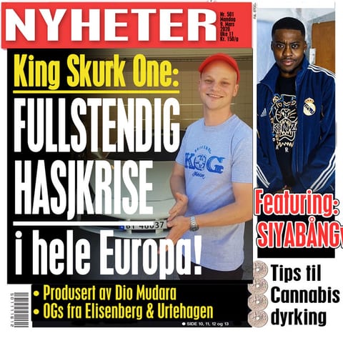 Cover of Hasjkrisen (feat. Siyabång) by KingSkurkOne
